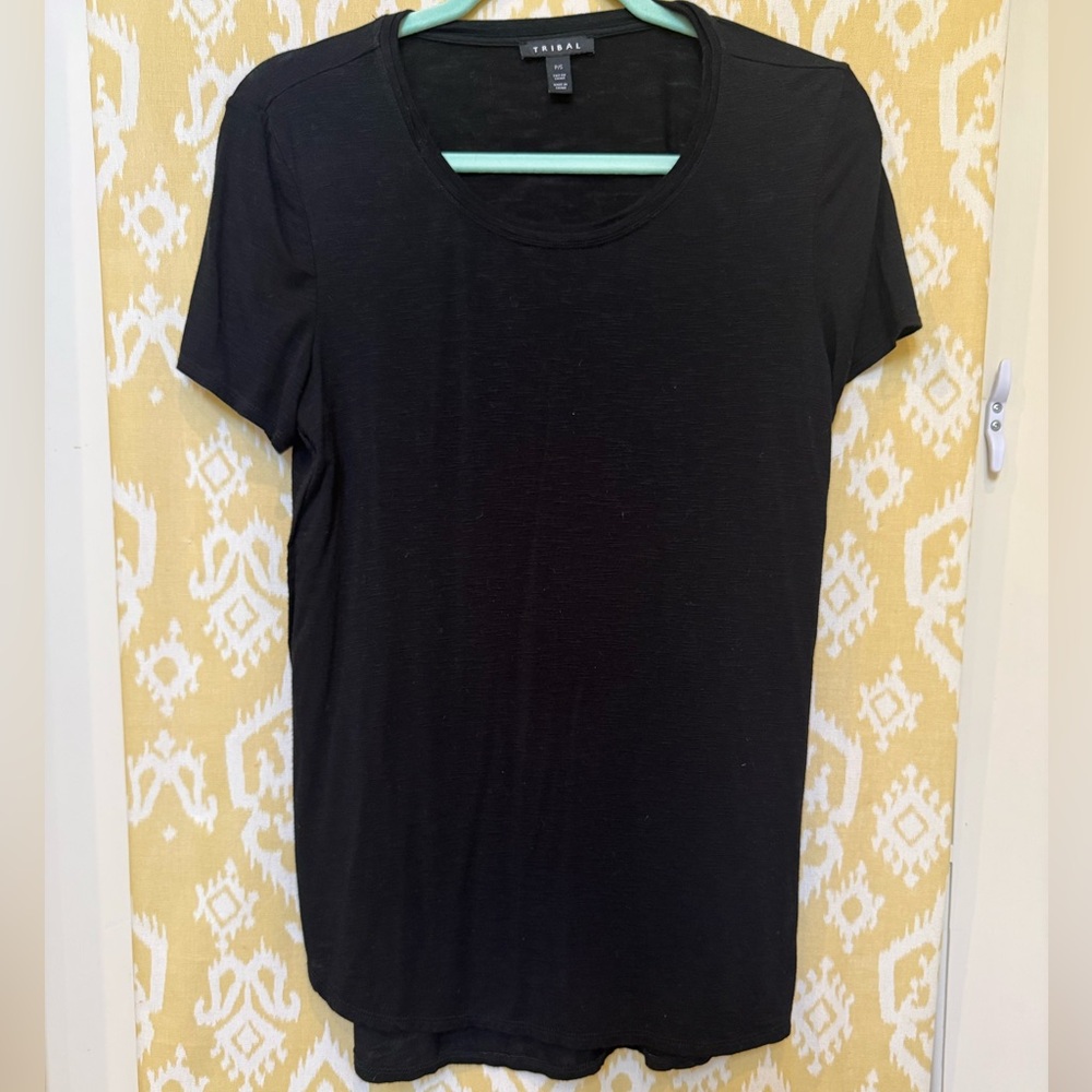 Tribal Black Short Sleeve Tee